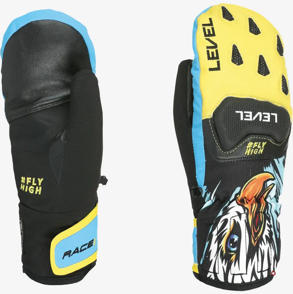 RACE JR MITT AMARILLO AZUL