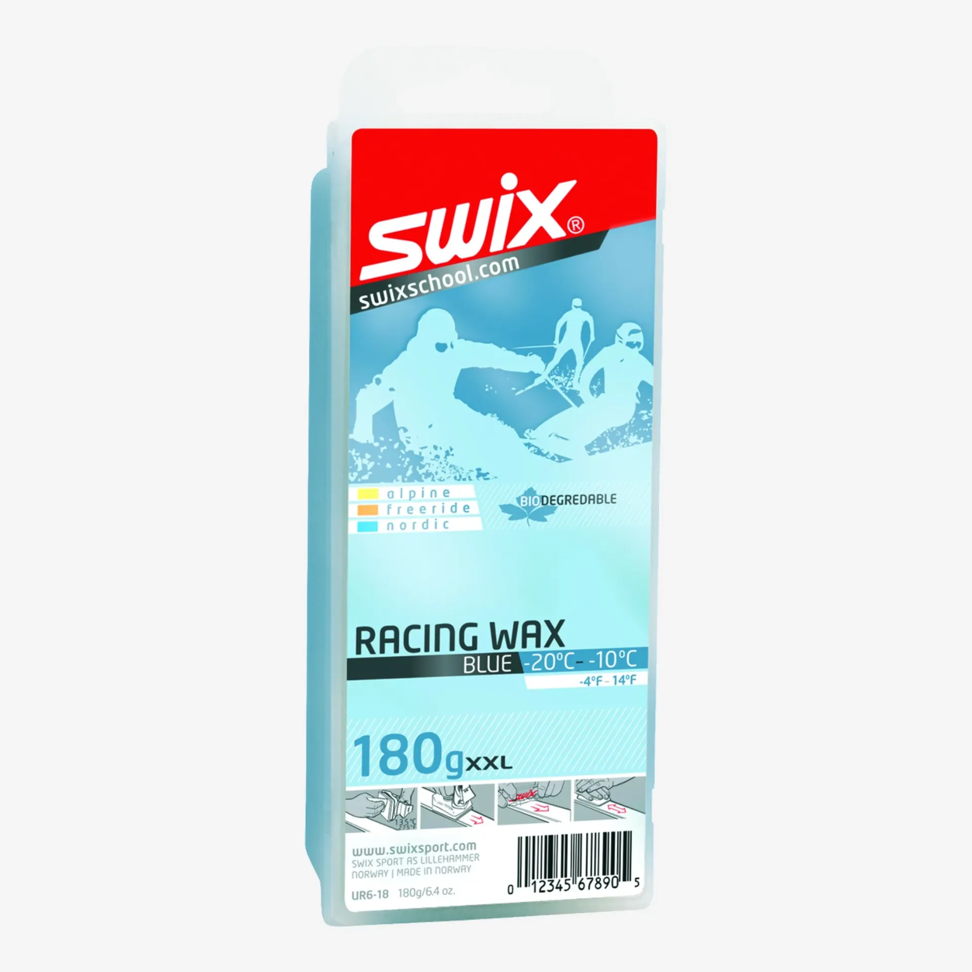[UR6-180] FART RACING WAX 180GR--25°C -14°C BLEU